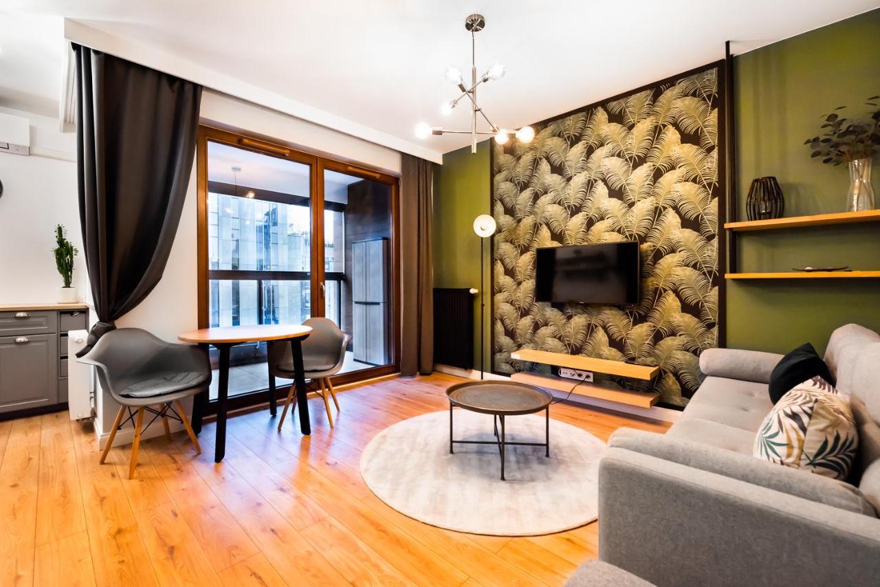 Grzybowska Luxury Apartment Варшава Екстер'єр фото