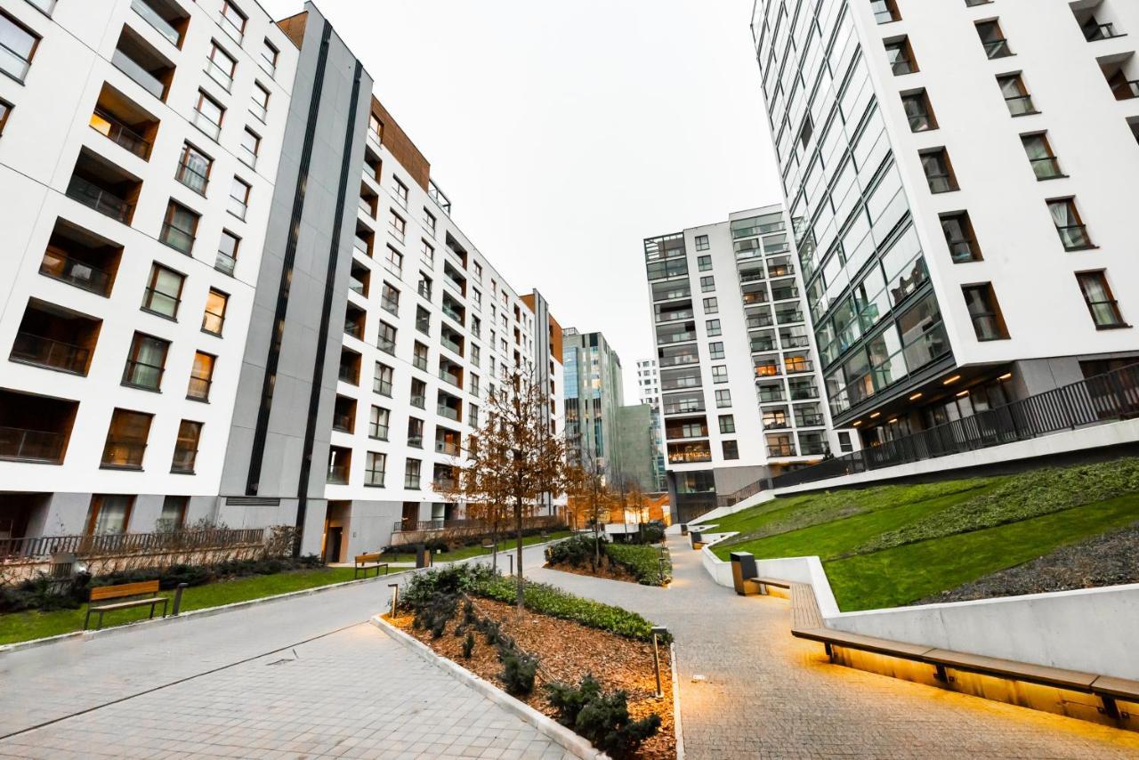 Grzybowska Luxury Apartment Варшава Екстер'єр фото